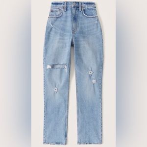 90s straight ultra high rise Abercrombie Curve Love jeans!